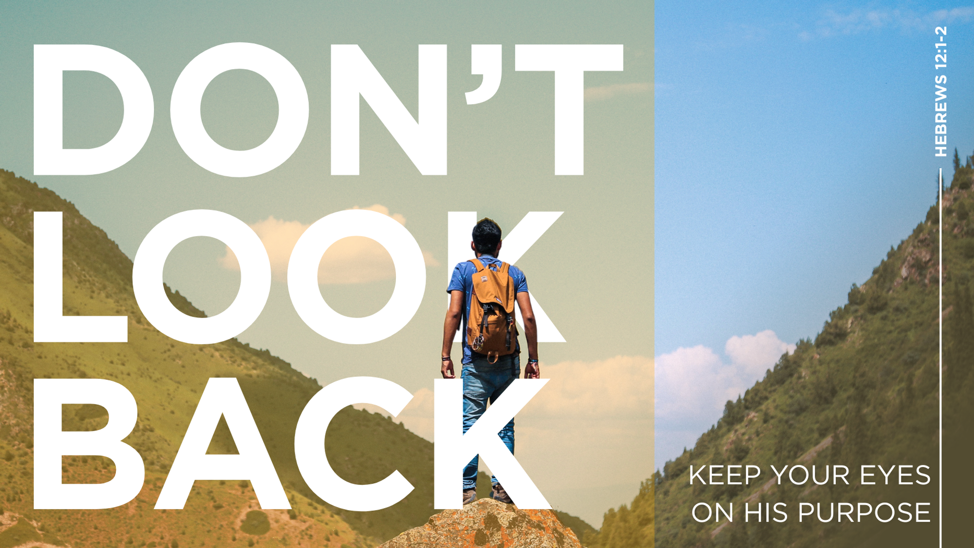 Don't Look Back — series graphic