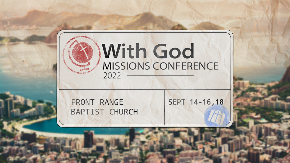 Missions Conference - Dr Wayne Sehmish