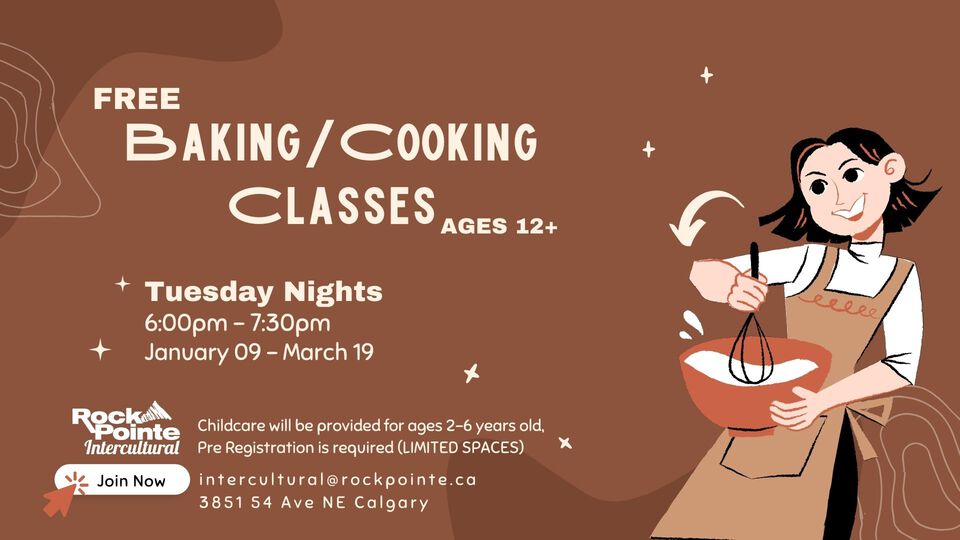 Free Cooking/Baking Classes - RockPointe Intercultural