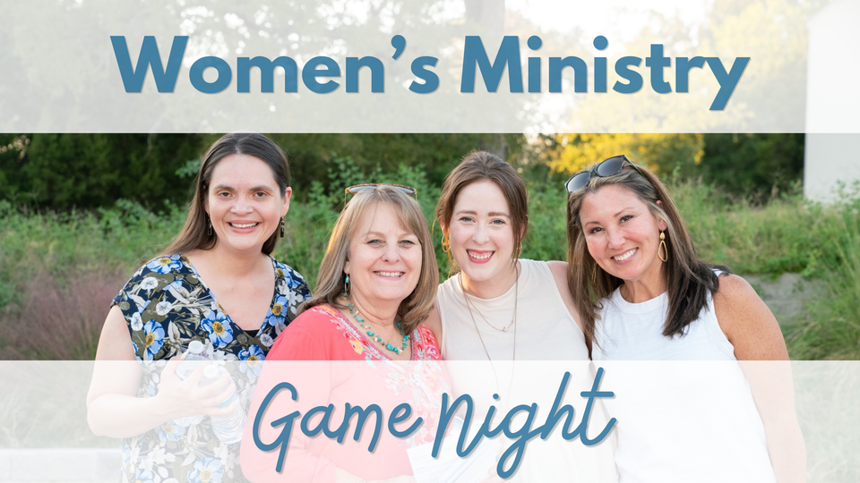 Women's Ministry Game Night
