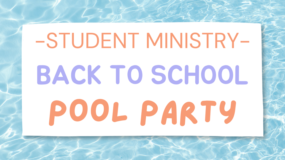 Student Pool Party